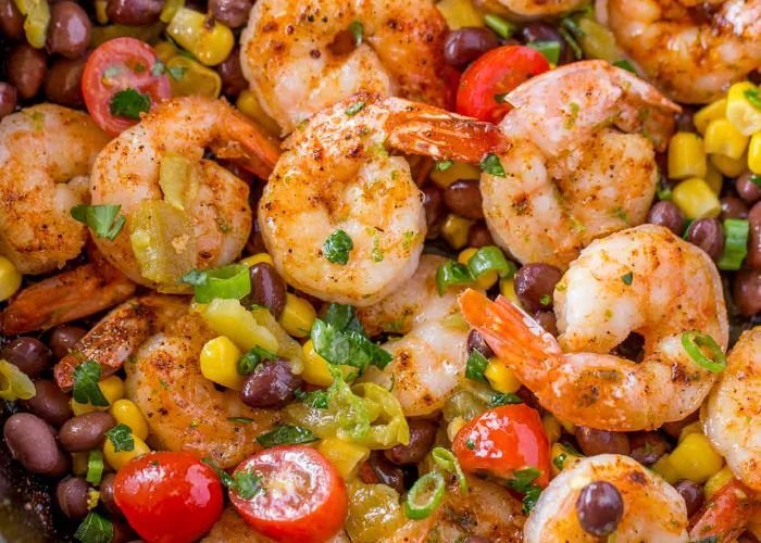 Shrimp Burrito Platter
