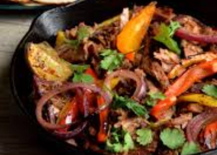 (Carnitas) Pork Fajita Platter