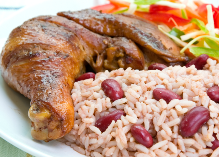 1 Pork Chops With Rice & Beans