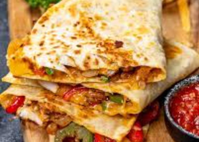 Grilled Chicken Fajita Quesadilla