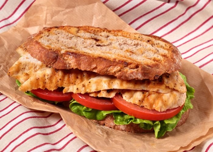 Grilled Chicken Sandwich + Add Bacon