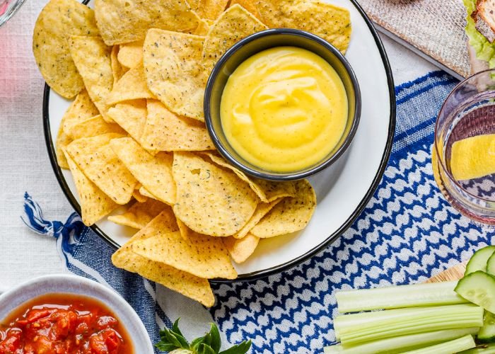Queso Dip And Chips